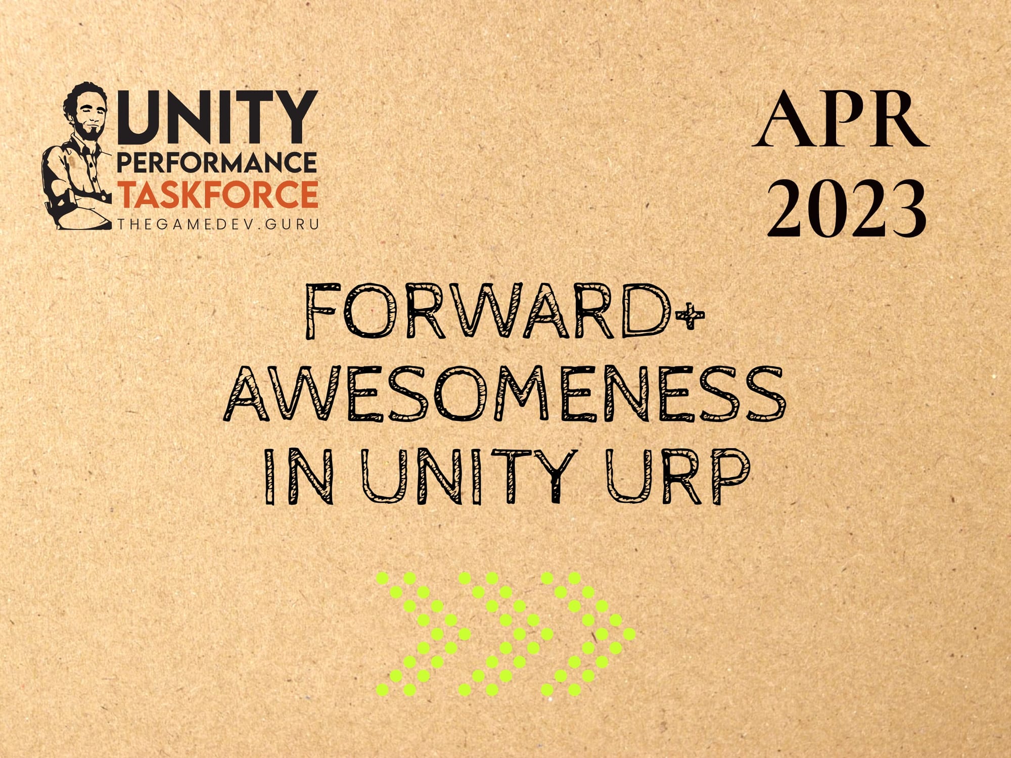 2023.04 - Forward+ Awesomeness in Unity URP