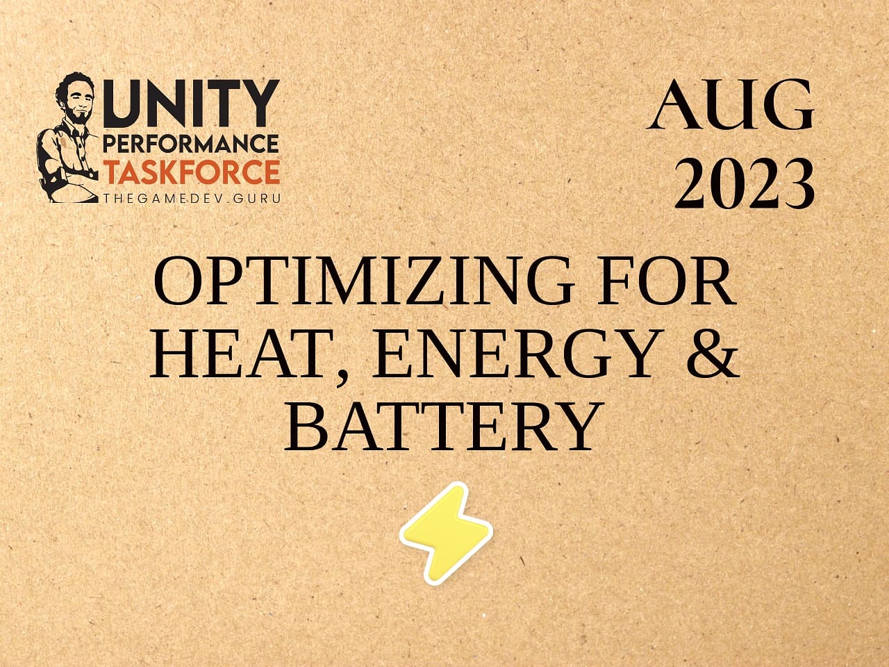 2023.08 - It's Hot Down There! Optimizing for Heat, Energy & Battery