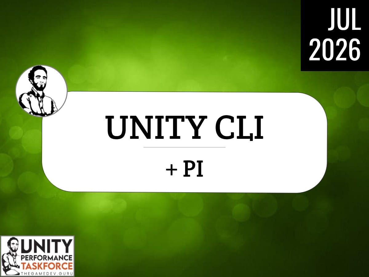 2026.07 - Unity CLI + Pi